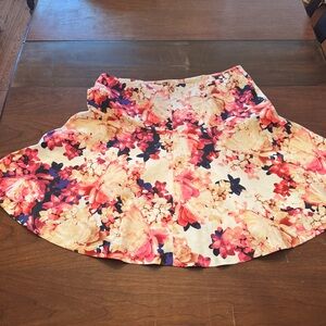 Lane Bryant Floral Watercolor Circle Skirt size 20